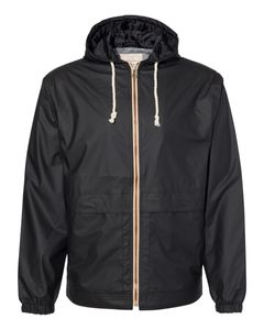Unisex Vintage Hooded Rain Jacket - 193910