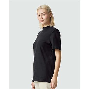 Unisex Pique Mockneck Tee - 1PQ