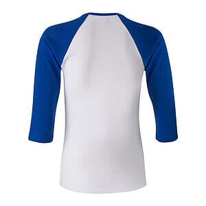 Women’s 1X1 Baby Rib Raglan Three-Quarter Sleeve Tee - 2000