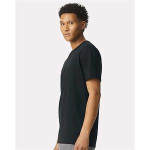 Unisex CVC Henley Tee - 2004CVC
