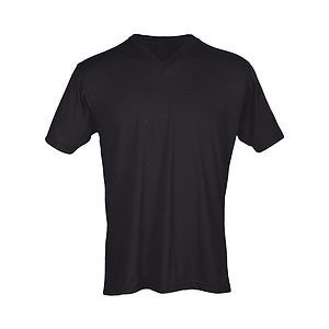 Men's Poly-Rich V-Neck T-Shirt - 207