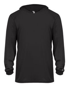 Youth B-Core Long Sleeve Hooded T-Shirt - 2105