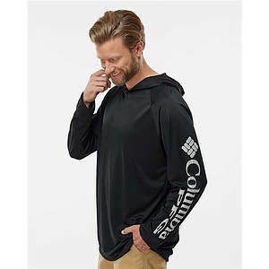 Men's PFG Terminal Tackle™ Hooded Long Sleeve T-Shirt - 212482