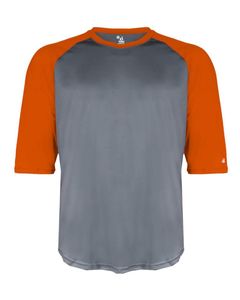 Youth B-Core Three-Quarter Sleeve Baseball T-Shirt - 2133