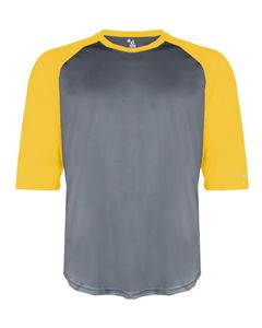 Youth B-Core Three-Quarter Sleeve Baseball T-Shirt - 2133
