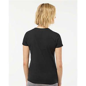 Women's Fine Jersey V-Neck T-Shirt - 214
