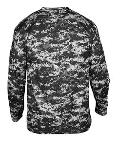 Youth Digital Camo Long Sleeve T-Shirt - 2184