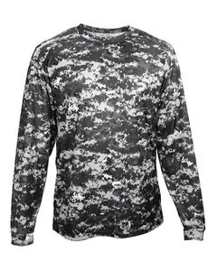 Youth Digital Camo Long Sleeve T-Shirt - 2184