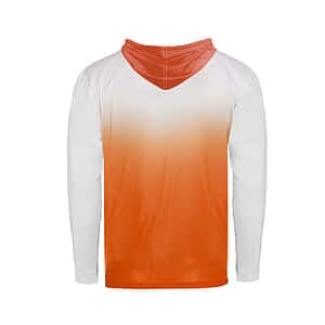 Youth Ombre Hooded Long Sleeve T-Shirt - 2205