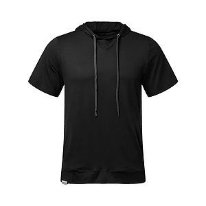 Men's Eco Revive™ Ventura Soft Knit Short Sleeve Hooded Sweatshirt - 222505
