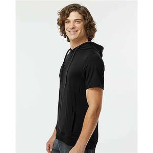 Men's Eco Revive™ Ventura Soft Knit Short Sleeve Hooded Sweatshirt - 222505