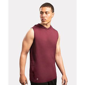 Unisex CoolCore® Sleeveless Hooded T-Shirt - 222590