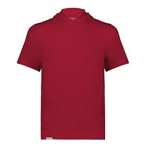 Youth Eco Revive™ Ventura Soft Knit Short Sleeve Hooded Sweatshirt - 222605