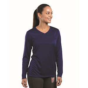 Women's Momentum Long Sleeve V-Neck T-Shirt - 222824