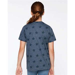 Youth Star Print Tee - 2229
