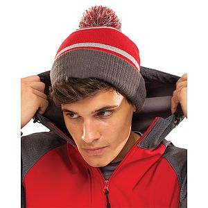 8 1/2" Reflective Knit Beanie - 223816