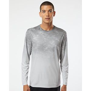 Unisex Montauk Oceanic Fade Performance Long Sleeve T-Shirt - 229