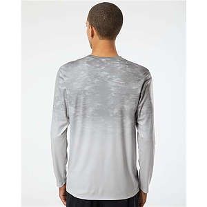 Unisex Montauk Oceanic Fade Performance Long Sleeve T-Shirt - 229