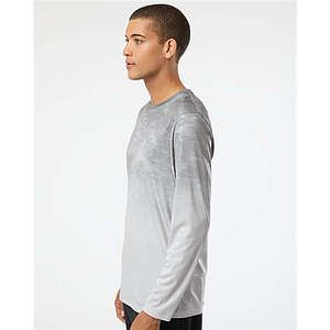 Unisex Montauk Oceanic Fade Performance Long Sleeve T-Shirt - 229
