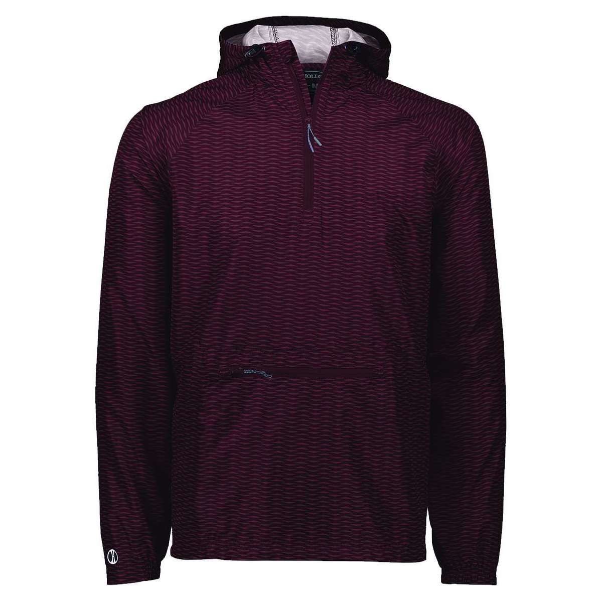 Men's Range Hooded Packable Quarter-Zip Jacket - 229554