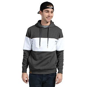 Men's All-American Fleece Colorblocked Hooded Sweatshirt - 229563