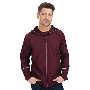Men's Packable Hooded Jacket - 229582