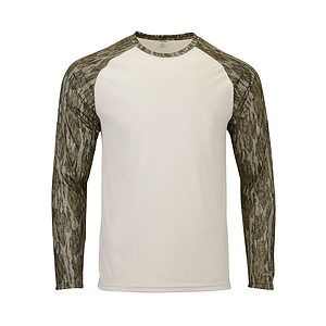 Men's Jackson Mossy Oak Colorblocked Long Sleeve T-Shirt - 236