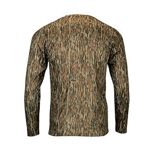 Men's Oxford Performance Camo Print Long Sleeve T-Shirt - 237