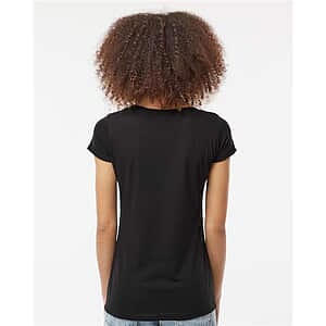 Women's Poly-Rich Scoop Neck T-Shirt - 243