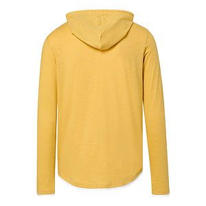 Unisex Miles Slub Hooded Long Sleeve T-Shirt - 24401