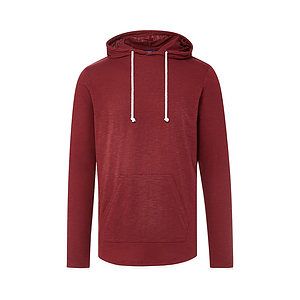 Unisex Miles Slub Hooded Long Sleeve T-Shirt - 24401