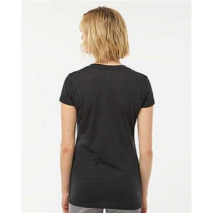 Women's Poly-Rich V-Neck T-Shirt - 244