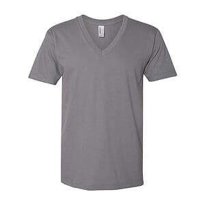 Unisex Fine Jersey V-Neck Tee - 2456W