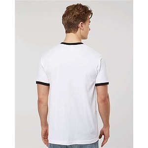 Unisex Fine Jersey Ringer T-Shirt - 246