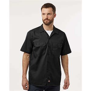Men's Tall Short Sleeve Work Shirt - 2574T