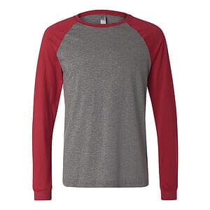 Men's Long Sleeve Jersey Baseball Tee - 3000