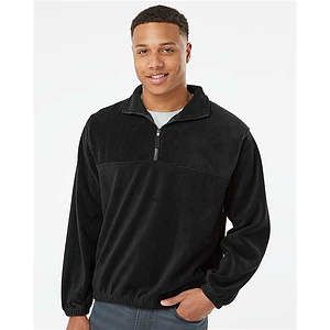 Men's Polar Fleece Quarter-Zip Pullover - 3052