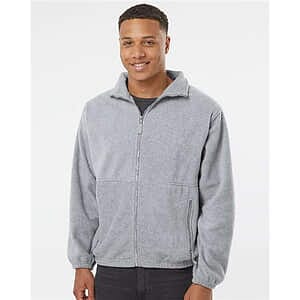 Men's Polar Fleece Full-Zip Jacket - 3062