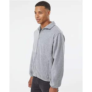 Men's Polar Fleece Full-Zip Jacket - 3062