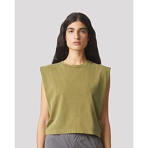 Women's Garment-Dyed Heavyweight Muscle Tee - 307GD