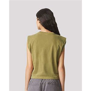 Women's Garment-Dyed Heavyweight Muscle Tee - 307GD