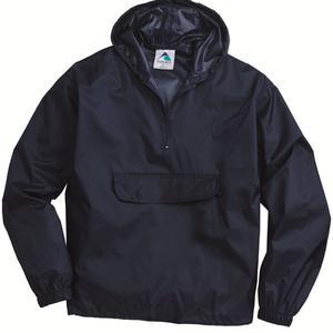 Unisex Packable Half-Zip Hooded Pullover Jacket - 3130