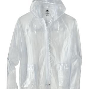 Men's Clear Hooded Rain Jacket - 3160