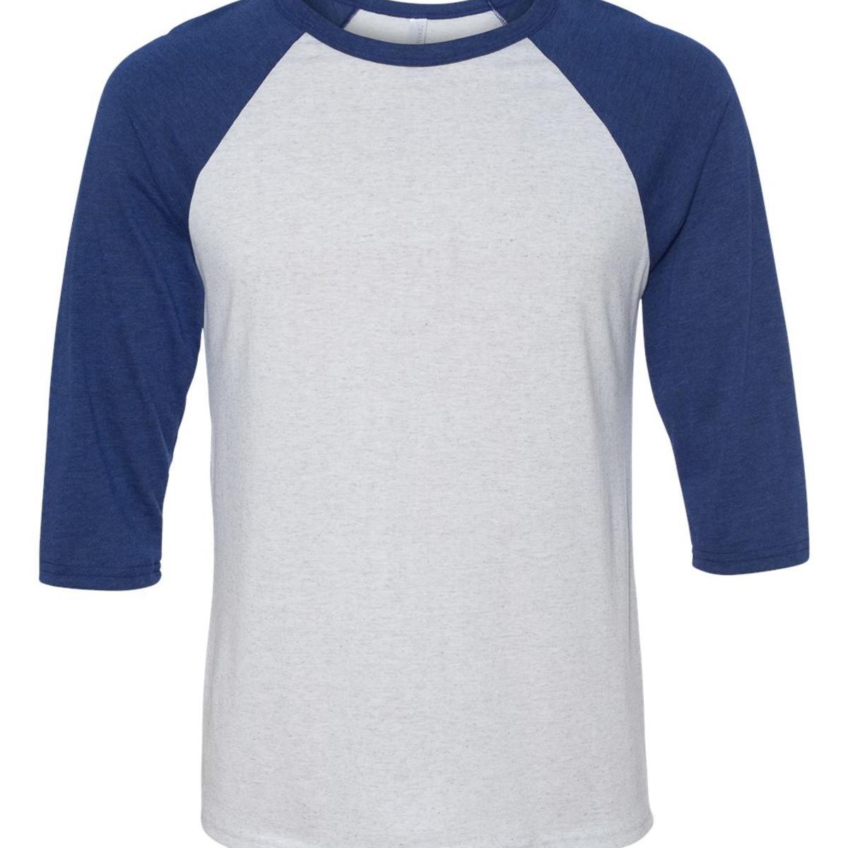 Promotional Threequarter sleeve baseball tee 3200 Personalized With