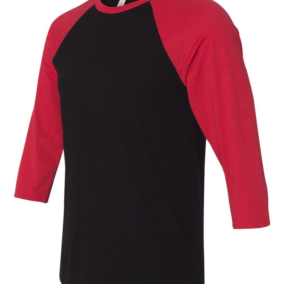 Unisex Three-Quarter Sleeve Baseball Tee - 3200