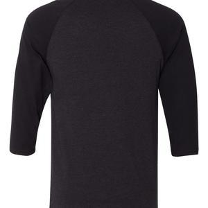 Unisex Three-Quarter Sleeve Baseball Tee - 3200