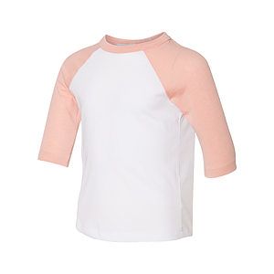 Toddler Three-Quarter Sleeve Baseball Tee - 3200T