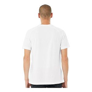 Men's Heather CVC Raglan Tee - 3201