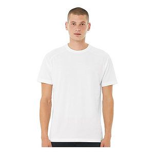 Men's Heather CVC Raglan Tee - 3201