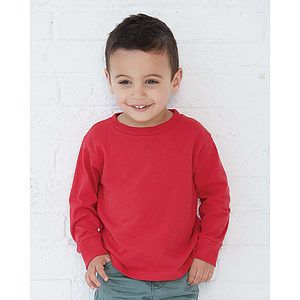 Toddler Cotton Jersey Long Sleeve Tee - 3311